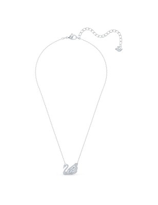 COLLANA CIGNO BIANCO DANCING SWAN SWAROVSKI