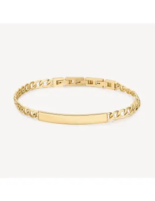 BRACCIALE RIPTIDE PVD ORO 14K UOMO BROSWAY 