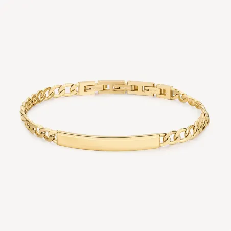 BRACCIALE RIPTIDE PVD ORO 14K UOMO BROSWAY 