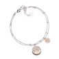 BRACCIALE ALBERO DELLA VITA E CHARM ANGELO DONNA AMEN 