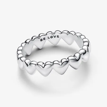 ANELLO FASCIA A CUORI BE LOVE MIS.48 DONNA PANDORA 