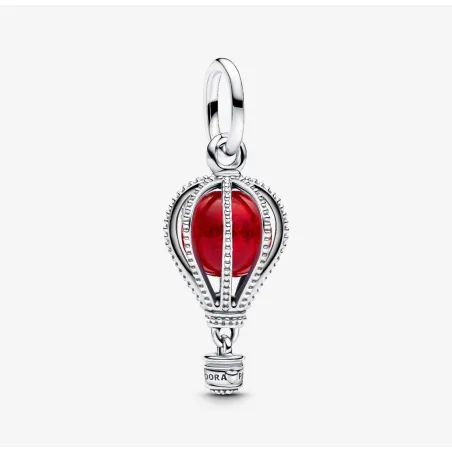 Charm Pendente Mongolfiera Rossa Donna Pandora 