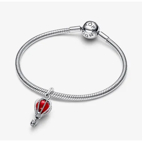 Charm Pendente Mongolfiera Rossa Donna Pandora 