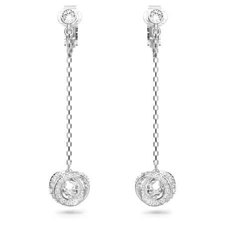 ORECCHINI SPIRALI RODIO DONNA SWAROVSKI GENERATION 5636510 Swarovski