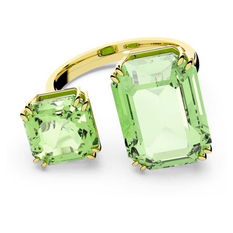 ANELLO APERTO TAGLIO OTTAGONALE VERDE DONNA SWAROVSKI 