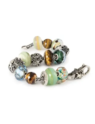 Bead Gemma d'Acqua Salvia Donna-Uomo Trollbeads 