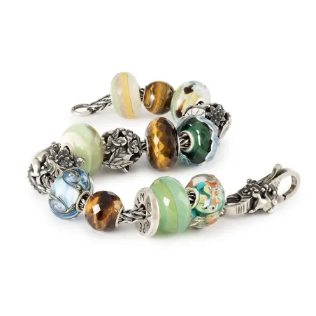 Bead Gemma d'Acqua Salvia Donna-Uomo Trollbeads 