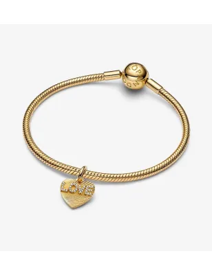 Charm Pendente Cuore Love dorato  Pandora 