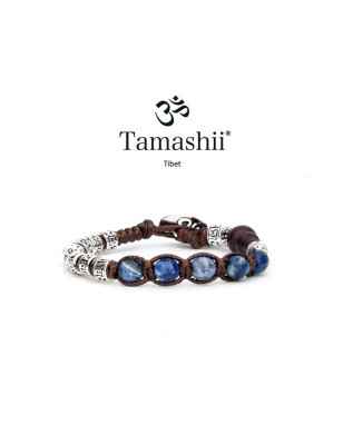 BRACCIALI SODALITE UOMO TAMASHII RUOTA DELLA PREGHIERA