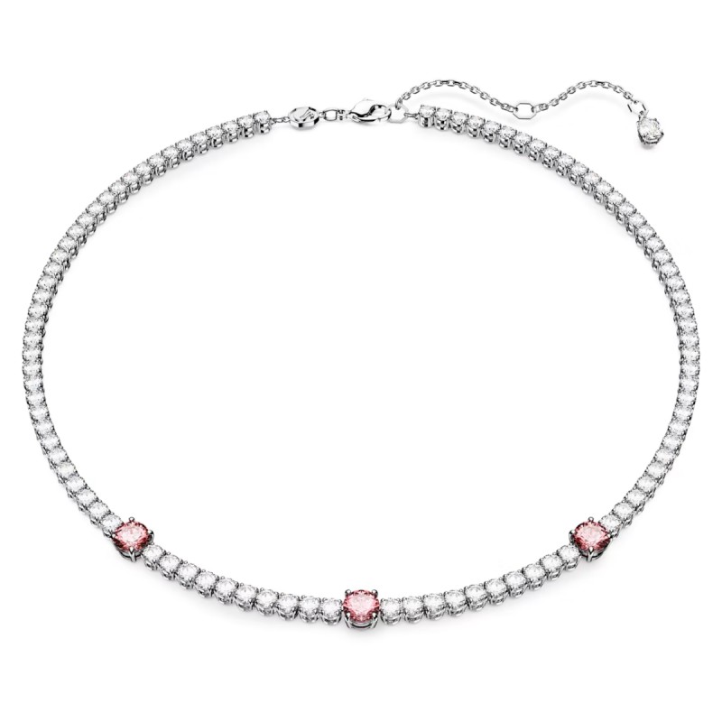 COLLANA MATRIX TENNIS BIANCA E ROSA DONNA SWAROVSKI 