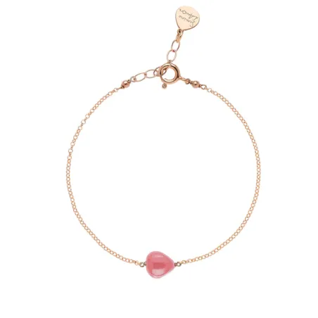 Bracciale Semino d'Amore Rosa aurora Donna Rossoprezioso