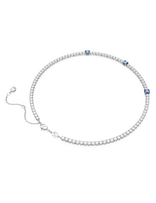 COLLANA MATRIX TENNIS BIANCA E BLU DONNA SWAROVSKI  5666167 SWAROVSKI