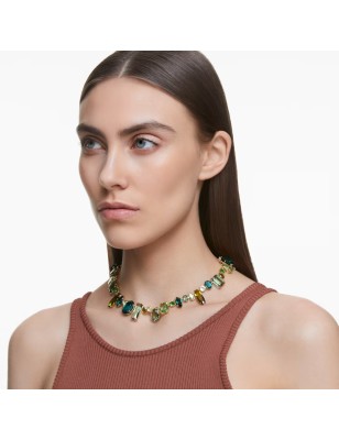 COLLANA GEMA TAGLIO MISTO VERDE DONNA SWAROVSKI  5657388 SWAROVSKI