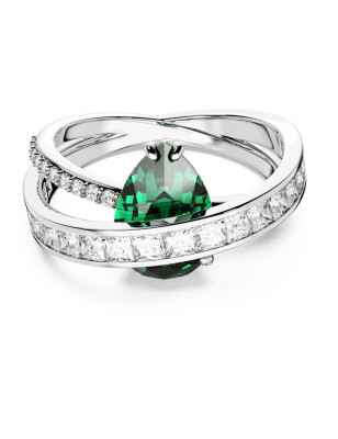 ANELLO DOPPIA FASCIA VERDE MIS.55 DONNA SWAROVSKI