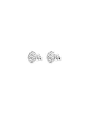 ORECCHINI LOBO CERCHIO SMALL PAVE' RUE DES MILLE ORZ-018 M1 CER RH RUE DES MILLE