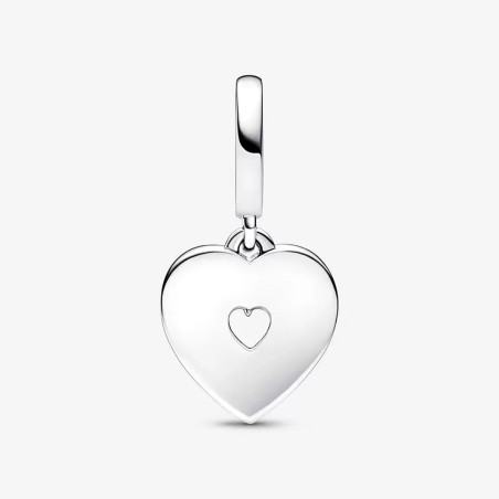 CHARM PENDENTE CUORE PERLE COLTIVATE DONNA PANDORA 