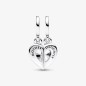 CHARM PENDENTE CUORE MAMMA FIGLIA DIVISIBILE DONNA PANDORA 