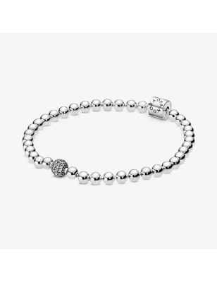 BRACCIALE M19 SFERE E PAVE DONNA PANDORA 