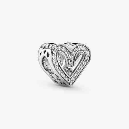 CHARM CUORE DISEGNATO DONNA PANDORA 