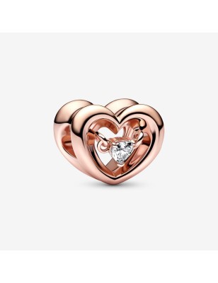 CHARM CUORE SPLENDENTE PIETRA DONNA PANDORA  782493C01 PANDORA