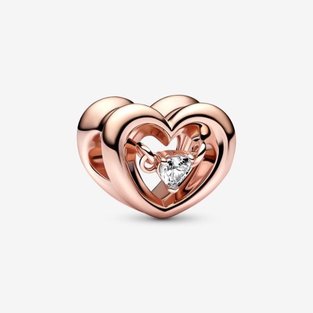 CHARM CUORE SPLENDENTE PIETRA DONNA PANDORA  782493C01 PANDORA