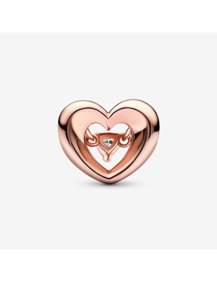 CHARM CUORE SPLENDENTE PIETRA DONNA PANDORA  782493C01 PANDORA