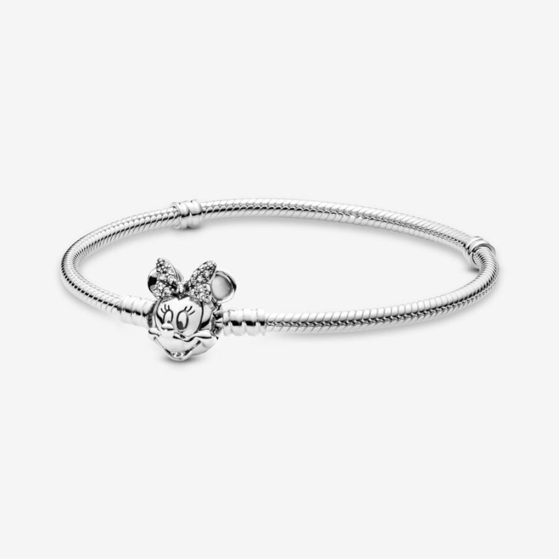 BRACCIALE SCINTILLANTE MINNIE 17CM DONNA PANDORA 