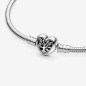 BRACCIALE CHIUSURA A CUORE ALBERO DELLA FAMIGLIA  19CM DONNA PANDORA 