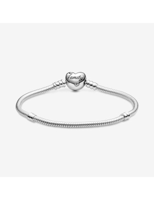 BRACCIALE CHIUSURA A CUORE ALBERO DELLA FAMIGLIA 19CM DONNA PANDORA  598827C01-19 PANDORA