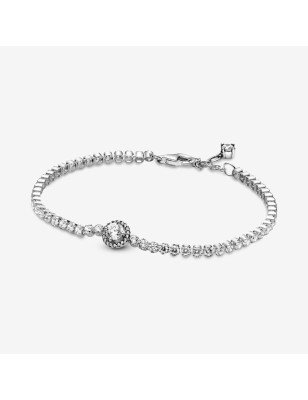 BRACCIALE TENNIS SCINTILLANTE 18CM DONNA PANDORA  599416C01-18 PANDORA