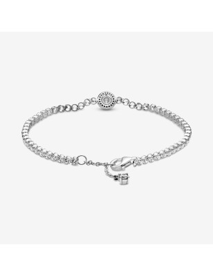 BRACCIALE TENNIS SCINTILLANTE 18CM DONNA PANDORA  599416C01-18 PANDORA