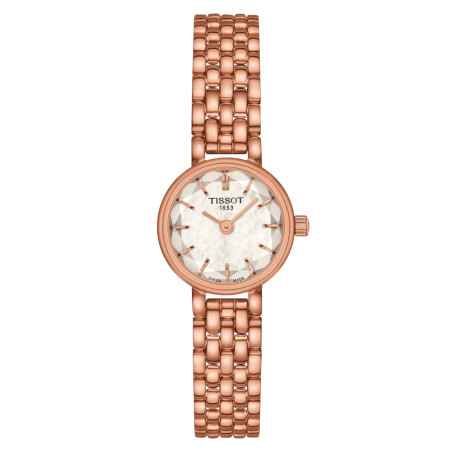 OROLOGIO PVD ORO ROSA DONNA TISSOT LOVELY ROUND