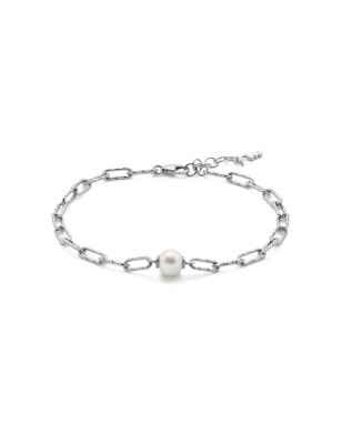 BRACCIALI ARGENTO DONNA MILUNA LE PERLE