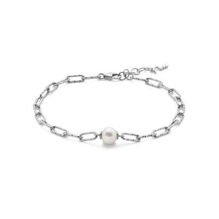 BRACCIALI ARGENTO DONNA MILUNA LE PERLE