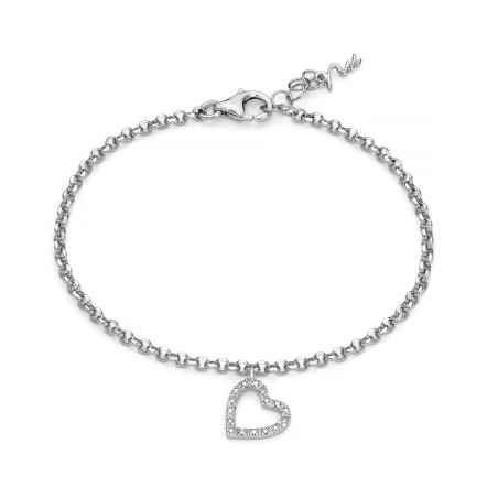 BRACCIALE CUORE DIAMANTI DONNA MILUNA  BRD950 Miluna