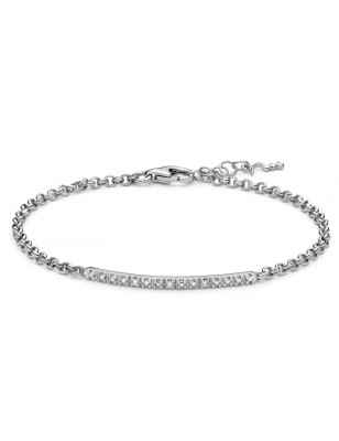 BRACCIALE ARGENTO DIAMANTI DONNA MILUNA DIAMANTISSIMA