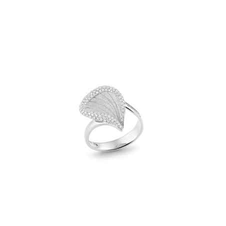 ANELLO ORO BIANCO DONNA ANNAMARIA CAMMILLI RIVAGE