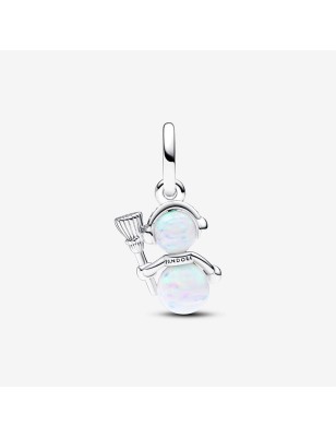 CHARM PENDENTE PUPAZZO DI NEVE OPALE DONNA PANDORA 