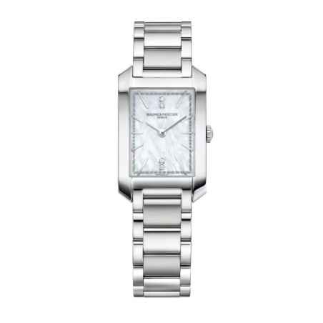 Orologio con Diamanti e Madreperla Donna Baume & Mercier Hampton