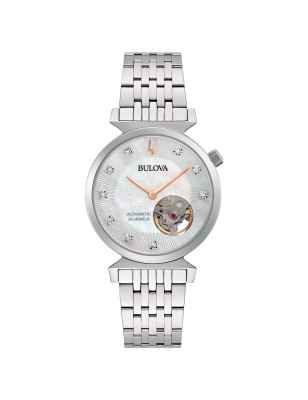 OROLOGIO AUTOMATICO DIAMANTI DONNA BULOVA REGATTA