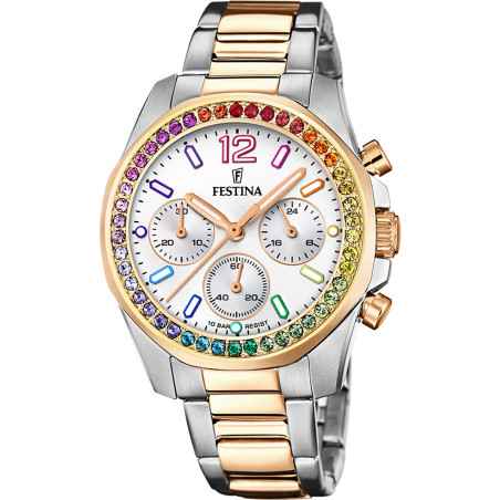 OROLOGIO 38MM RAIMBOW DONNA FESTINA BOYFRIEND COLLECTION