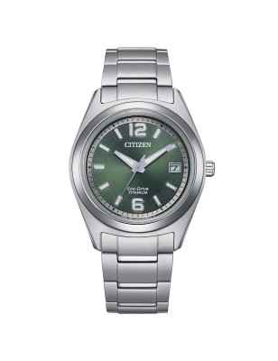 OROLOGIO VERDE DONNA CITIZEN LADY SUPER TITANIO