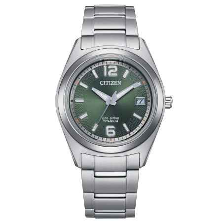 OROLOGIO VERDE DONNA CITIZEN LADY SUPER TITANIO