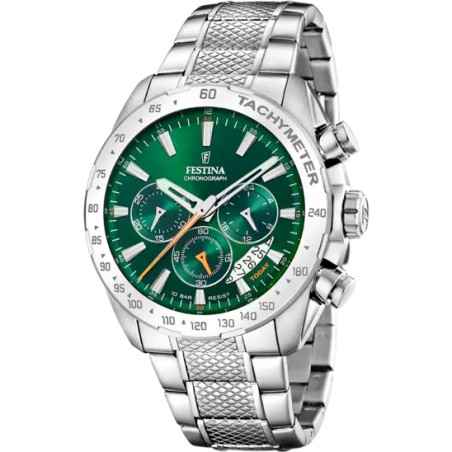 Orologio 44mm verde Uomo Festina Timeless Chronograph