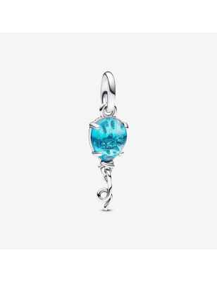 Charm PENDENTE PALLONCINO BLU VETRO DI MURANO DONNA Pandora