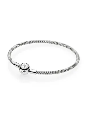 Bracciale Moments con maglia mesh 17cm Donna Pandora