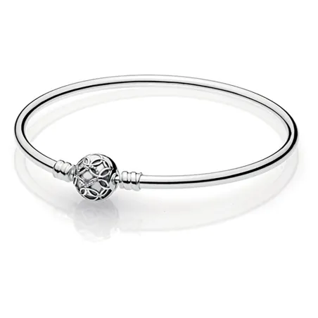 Bracciale rigido chiusura intrecci 17cm DONNA Pandora