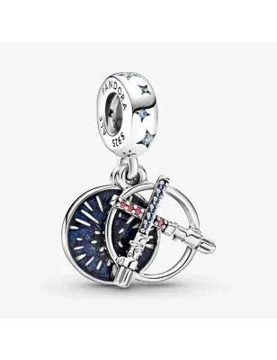 Charm Pendente Pandora Star Wars doppio Spada laser Donna Pandora