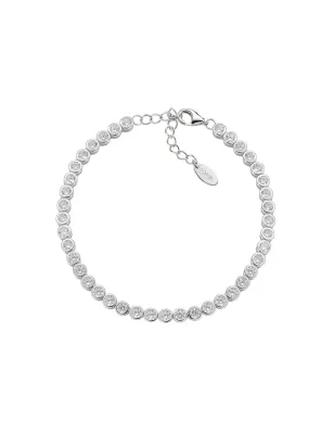 Bracciale Tennis Diamonds zirconi bianchi Donna Amen