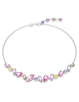 COLLANA GEMA MULTICOLORE TAGLIO MISTO DONNA SWAROVSKI 